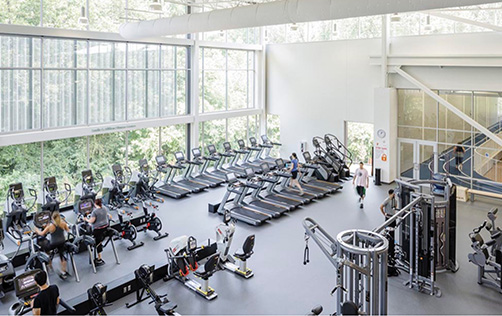 Two-Level Wellness Center & Functional Fitness Room